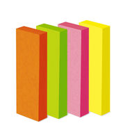 コクヨ タックメモ蛍光色超徳用ふせん75×25mm4色10 メ-3313N 1セット（8000枚：4000枚入×2箱）