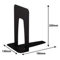 コクヨ　ブックエンド　大　黒　BS-34ND　1セット（20枚：2枚入×10組）