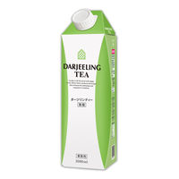 三井農林 ホワイトノーブル ダージリンティー 無糖 1L 1箱（6本入）