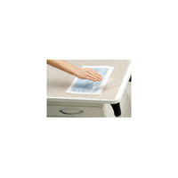 コクヨ デスクマット軟質W オレフィン系樹脂製 両面非転写 透明 987×687ｍｍ マット厚1.5ｍｍ 下敷き付（グレー） マ-1807M 1枚