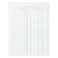 コクヨ 三色刷りルーズリーフA5仕入帳100枚入リー153 リ-153 1セット(3冊:1冊×3)