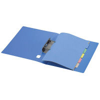 コクヨ チューブファイル 両開き パイプ式ファイル Vツイン（オール樹脂）A4縦とじ厚60背幅74青フ-VT660NB 1セット（16冊：1冊×16）（直送品）