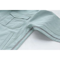 アイトス 半袖ブルゾン AZ1632-008 ネイビー SS　（直送品）