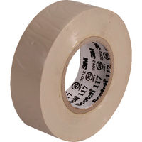 スリーエム ジャパン 3M ビニールテープ 117 ベージュ 19mmX10m 117 BEI 10 10P 1パック（10巻） 342-6939
