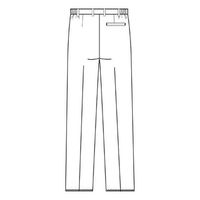 フォーク　男子パンツ　5010CR-7　ネイビー　M　白衣