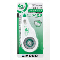 トンボ鉛筆【MONO】修正テープ　モノCX　4.2mm　本体　CT-CX4　1個