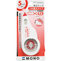 トンボ鉛筆【MONO】修正テープ　モノCX　5mm　本体　CT-CX5　1個（直送品）
