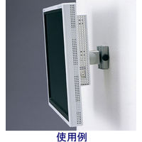 モニターアーム　ディスプレイアーム　1画面　シングル　27インチ対応　12kgまで　CR-LA302　サンワサプライ　1台（直送品）