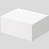 小林クリエイト 領収証用紙 B6 白色 無地 1箱（1000枚入）