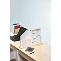 キングジム デスクトップパネル タテテ 幅435×高さ320・350mm 1枚（取寄品） デスクパーテーション（取寄品）