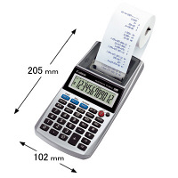 キヤノン　プリンタ電卓　P1-DHV