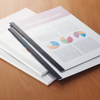 アスカ　パーソナル製本機用　製本カバー　A4　背幅1.5mm　ホワイト　BH-301　5冊