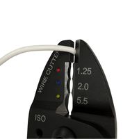 万能電工ペンチ 220mm 絶縁・ファストン端子用 FA105 フジ矢（直送品）