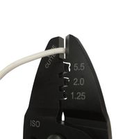 万能電工ペンチ 220mm ファストン・裸端子用 FA106 フジ矢