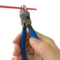 プラスチックニッパ（ストレート刃・バネ付）125mm FPN-125FS フジ矢