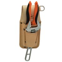 ペンチホルダー Dカン付 ペンチ・圧着2段差し（小） LP-8DS フジ矢（直送品）