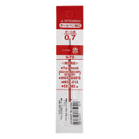 三菱鉛筆(uni)　油性ボールペン替芯　0.7mm　S-7S　赤　3本