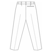 AITOZ（アイトス） レディースパンツ（スリムストレート） ナースパンツ 医療白衣 ホワイト LL 861366-001