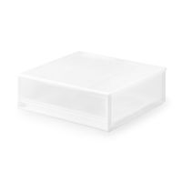 無印良品 ポリプロピレン 収納ケース ワイド 小 約幅55×奥行44.5×高さ18cm 1セット（1個×6） 良品計画