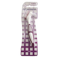 【義歯ブラシ】 入れ歯ブラシ Ciメディカル CiデンチャーブラシAD パープル 17563 1本