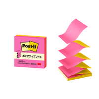 スリーエム(3M) ポストイット ポップアップふせん 付箋 詰替用 75mm×75mm ツインカラー 1冊 654POP-RVY