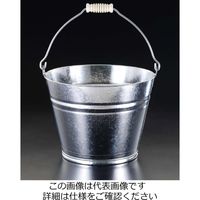 エスコ 18L バケツ(スチール製/5個) EA991PD-8 1組(5個)（直送品）