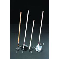 エスコ 110x240x1300mm 三角両刃鍬 EA650BG-7 1本（直送品）