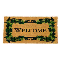 VELCOC（ベルコック）welcomeD （ウェルカムD） 玄関マット 幅10000×奥行500mm 1枚（取寄品）