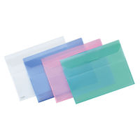 コクヨ クリヤーホルダー＜キャリー＞A4透明 フー770T フ-770T 1セット（5枚：1枚×5）