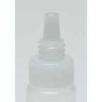 ケーエム化学 点眼容器 C点容器（ネジ式ノズル）10cc（10mL） キャップ色:白 （滅菌済） 7133 1箱（100個入）