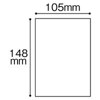 今村紙工 プリンター薬袋 A6サイズ YT-A6 1箱（500枚入）