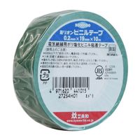 共和 ビニルテープ 幅19mm 長さ10m 緑 HF-111-A 1巻