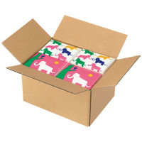 【底面A5】【60サイズ】　無地ダンボール　A5×高さ142mm　小型ダンボール　L　1セット（120枚：20枚入×6梱包） オリジナル