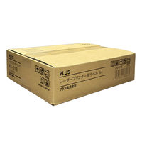 プラス　レーザーラベル　LT-513S　45318　12面　角丸　汎用・インク改行　1箱（500シート入）