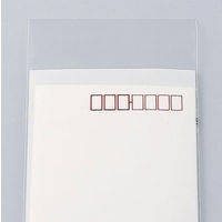 セキセイ　クリア封筒　長3〒枠あり AZ-811　25枚