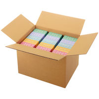 【底面B4ワイド】【120サイズ】　無地ダンボール　B4ワイド×高さ295mm　M-3　1梱包（10枚入）