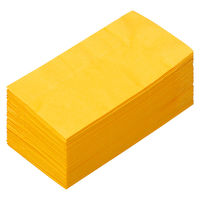 溝端紙工印刷 カラーナプキン 8つ折り 2PLY オレンジ 1袋（50枚入）