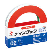 ニチバン 両面テープ ナイスタック 幅20mm×20m NWBB-20 1箱（6巻入）ブンボックス