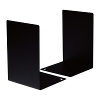 ソニック　ブックエンド　L型　黒　DA-318-D　1セット（3組・6個：1組・2個×3）