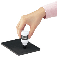 シャチハタ スタンプ台 特大形 黒 HGN-4-K