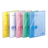 コクヨ クリヤーブック<フレッシェン>(固定式) A4縦 ラ-S10P 1セット(15冊)