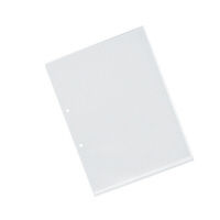 コクヨ（KOKUYO） ファイリングホルダー（2穴あき） マチ付き A4縦 透明 フ-GHW750T 1セット（100枚：10枚入×10パック）