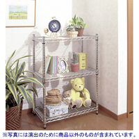 アイリスオーヤマ ポール直径25mm メタルラックセット（レギュラータイプ） 幅660×奥行360×高さ900mm　MR-6509（直送品）