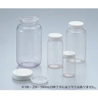 三宝化成 クリヤ広口瓶(透明エンビ製) 1L 5-031-04 1セット(10本)（直送品）