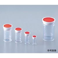 上園容器 スチロール棒瓶(標本瓶) 40mL 5-090-05 1セット(20本)（直送品）