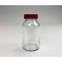 アズワン 規格瓶(広口) 透明 173mL 5-130-08 1セット(20個:1個×20本)（直送品）