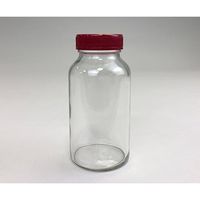 アズワン 規格瓶(広口) 透明 206mL 5-130-09 1セット(20個:1個×20本)（直送品）