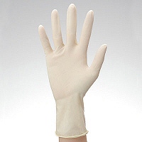 ビーエスエーサクライ（BSA） ラテックスグローブスーパーグリップ201 パウダーフリー Mサイズ　99000303　1箱（100枚入）（使い捨てグローブ）