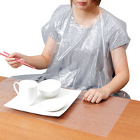 介護用お食事エプロン ディスポ 使いきり 川西工業 食事用エプロン 1箱（50枚入）