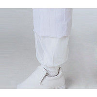 サンエス パンツ男性用 裾口ストレートタイプ 清涼タイプ XL ホワイト 2-8751-05 1枚（直送品）